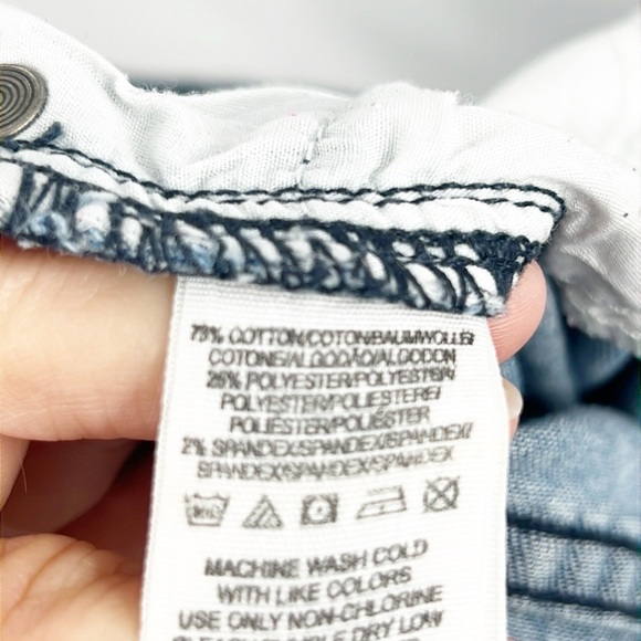 Free People Low Rise Ditzy Floral Print Skinny Leg Jeans size 29 - Picture 12 of 14